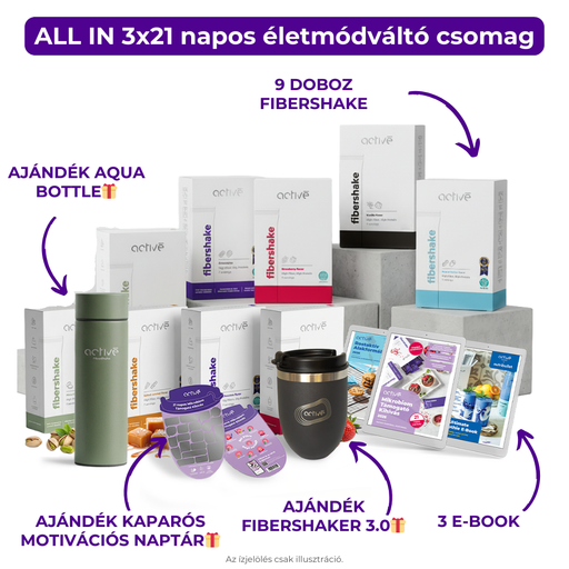 21 napos életmódváltó csomag + ajándék Shaker🎁