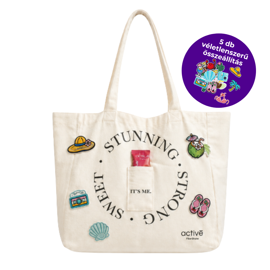 Tote bag + Summer patch
