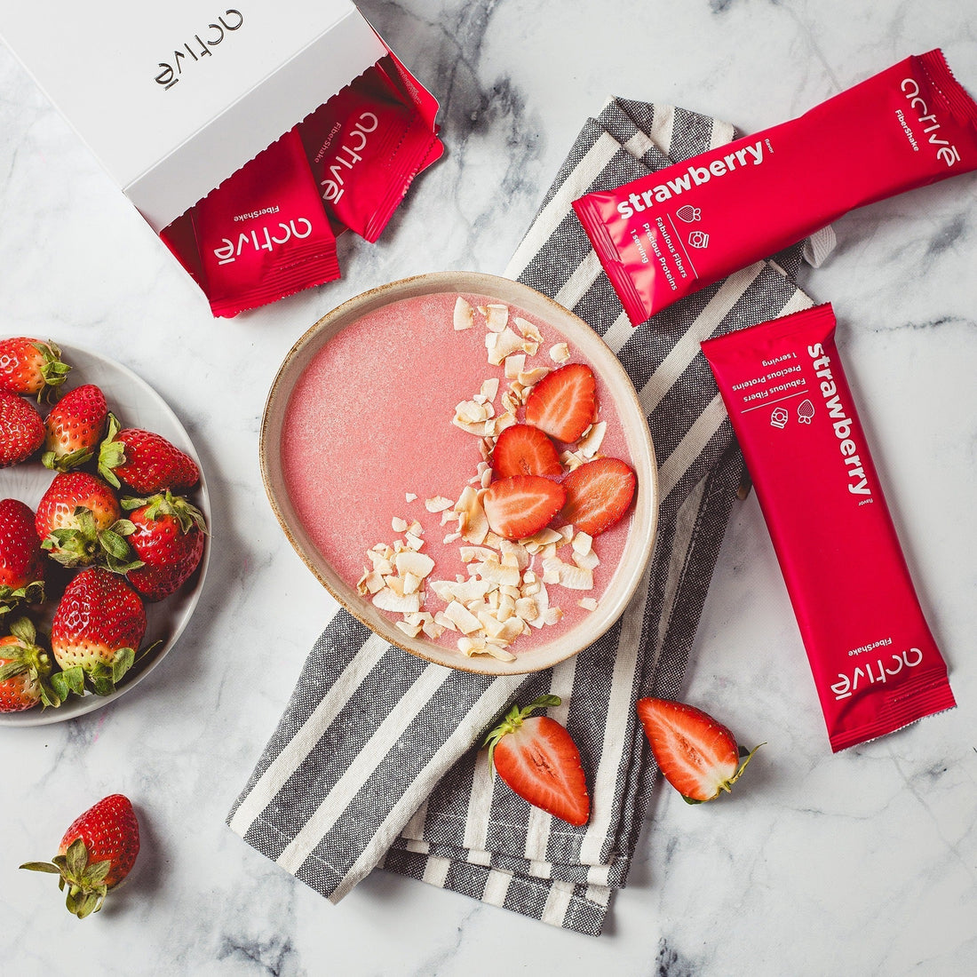 Rost- és fehérjedús gyümölcsleves🍓🥣