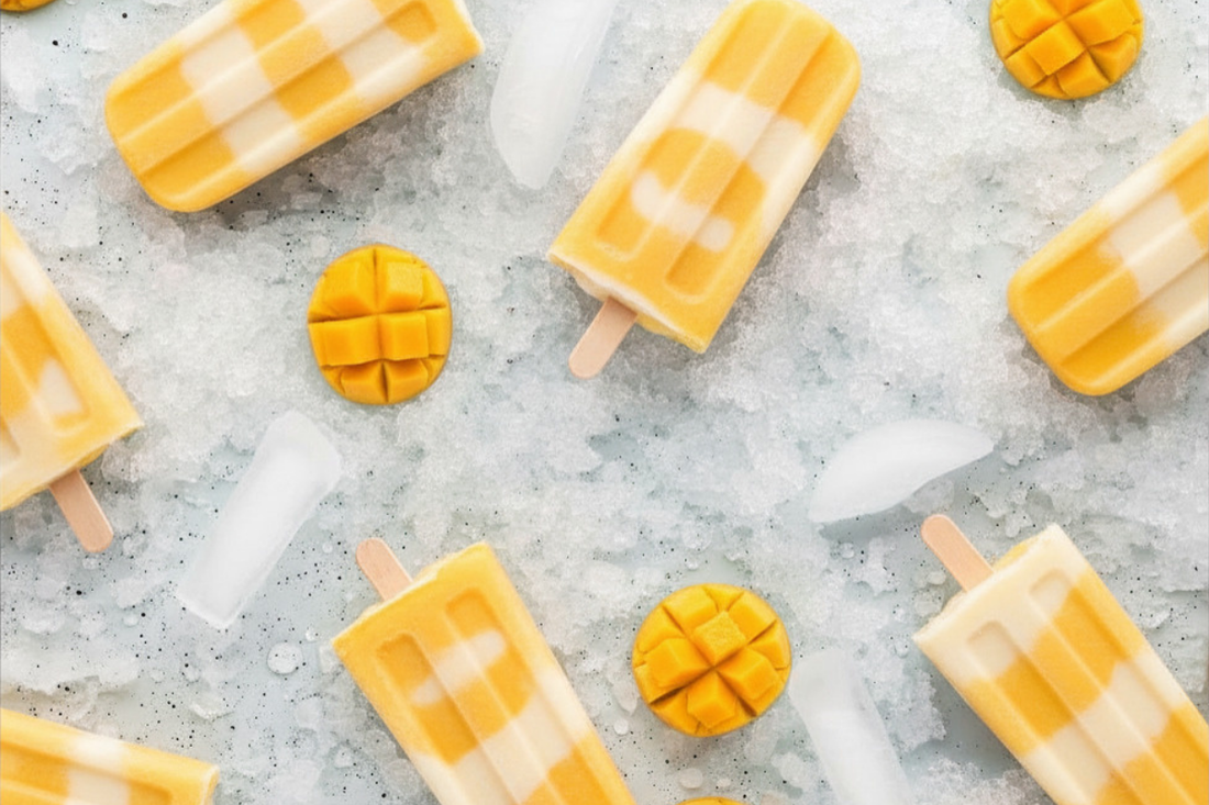 Mangós-kókuszos rostdús jégkrém