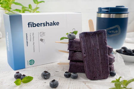 Hogyan készíts áfonyás jégkrémet <br> FiberShakeből. 😋 - activefibershake