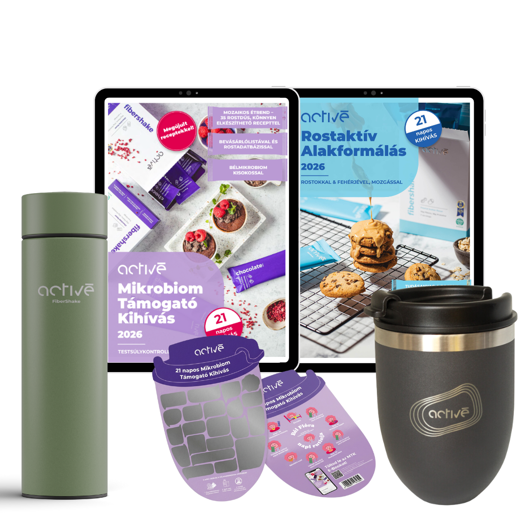 21 napos PRO: activé FiberShaker + 2 e-book + kaparós motivációs naptár + palack