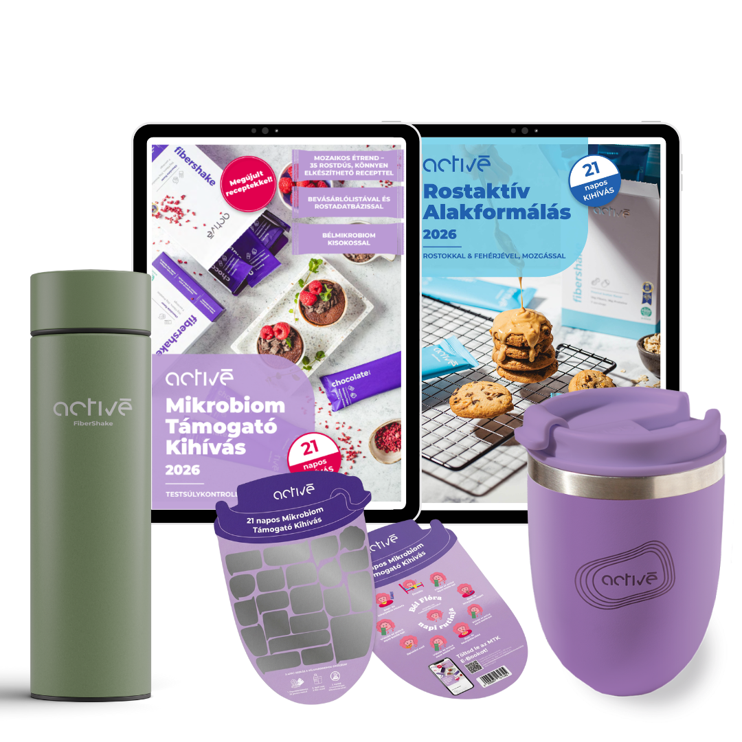 21 napos PRO: activé FiberShaker + 2 e-book + kaparós motivációs naptár + palack