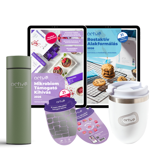 21 napos PRO: activé FiberShaker + 2 e-book + kaparós motivációs naptár + palack