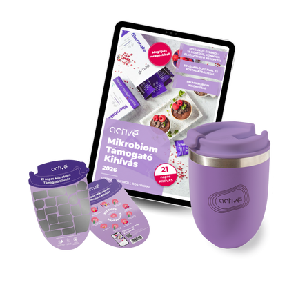 aktivovaný FiberShaker 2.0 + 21-dňová e-kniha Výzva na obnovu mikrobiómu + 21-dňový motivačný kalendár stieracích cvičení