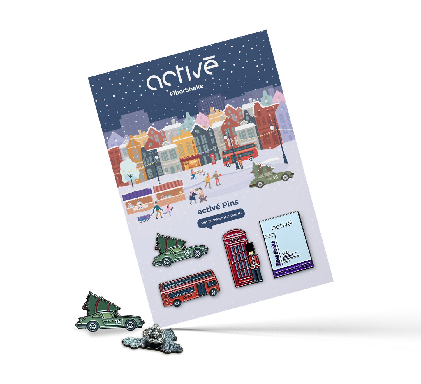 activé Winter Edition Kitűző csomag