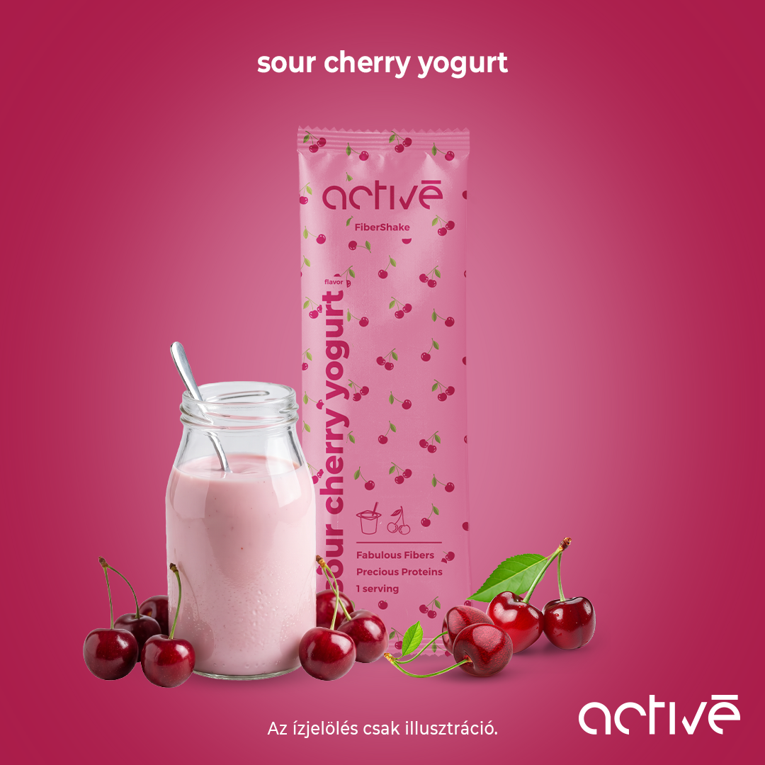 Sour Cherry Yogurt🍒