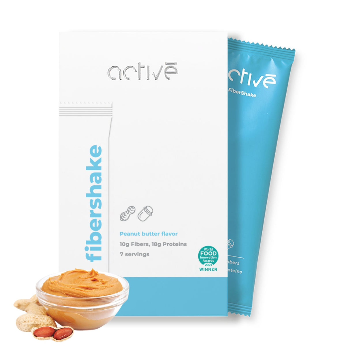 activé FiberShake, bélflóra barát prebiotikus rost shake - 7 adag