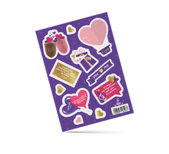 Valentin-napi ajándék matrica 2026